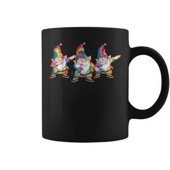 Funny Dab Three Hippie Gnomes Tie Dye Gnomies Men Kids Boys Coffee Mug - Seseable