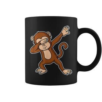 Dabbing Monkey Dab Dance Cool Ape Lover Coffee Mug | Mazezy