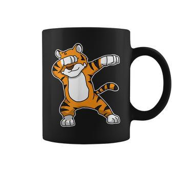 Dabbing Tiger Dab Dance Cool Cat Tiger Lover Coffee Mug | Mazezy