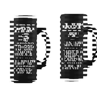 Funny Dad Joke Meme Christmas Gift Hurt Me More Than You Coffee Mug - Thegiftio