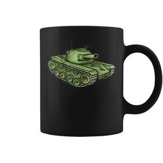 Funny Dad Joke With Army Tank Humorous Gift Funny Gifts For Dad Coffee Mug | Mazezy