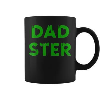 Funny Dadster Halloween Scary Dad Monster Coffee Mug | Mazezy