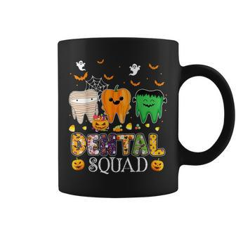 Dental Spooky Squad Denstist Cute Halloween Coffee Mug - Seseable