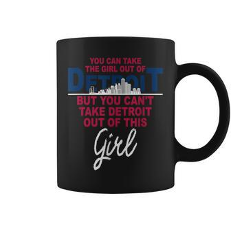 Funny Detroit Detroit Girl Relocation From Detroit Coffee Mug | Mazezy
