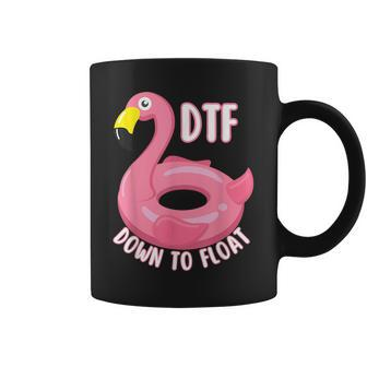 Funny Dtf River Tubing Down To Float Summer Float Trip Summer Funny Gifts Coffee Mug | Mazezy