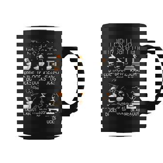Funny Ducks Lover 6 Things I Do In My Spare Time Ducks Coffee Mug | Mazezy