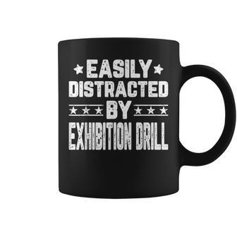 Easily Distracted By Exhibition Drill Coffee Mug | Mazezy