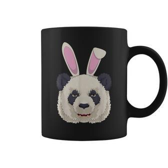 Easter Bunny Panda Bear T Cute Rabbit Ears Coffee Mug | Mazezy