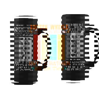 Funny Eighn Wheels Pay The Bills But I Rather Be On Two Coffee Mug | Mazezy