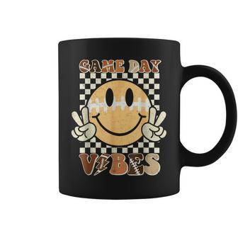 Face American Football Game Day Vibes Sport Girl Coffee Mug | Mazezy