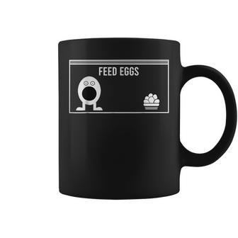 Funny Feed Eggs I Think You Should Leave Gifts For MenWomen Coffee Mug - Seseable
