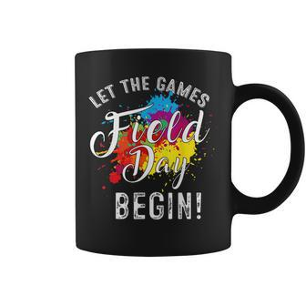 Funny Field Day Let Games Begin Teachers Students Field Day Coffee Mug | Mazezy