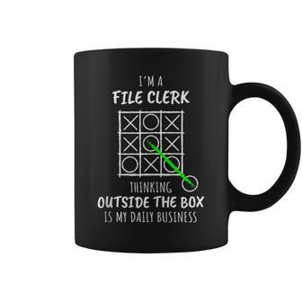File Clerk Coffee Mug | Mazezy