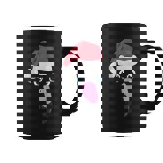 Funny Flamingo Face Animal Big Cute Face Costume Christmas Coffee Mug | Mazezy