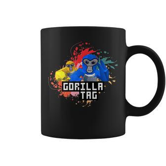Funny Gorilla Tag Gorilla Tag Merch Monke Vr Game Coffee Mug - Seseable