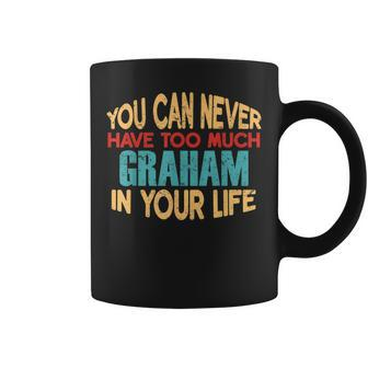 Funny Graham Personalized First Name Joke Item Coffee Mug | Mazezy