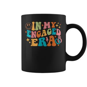 Groovy Engagement Fiance In My Engaged Era Coffee Mug - Seseable