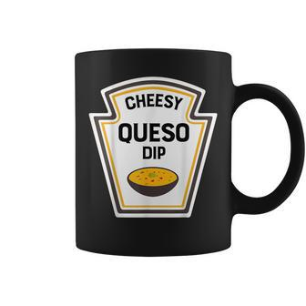 Group Condiments Halloween Costume Cheesy Queso Dip Coffee Mug - Thegiftio UK