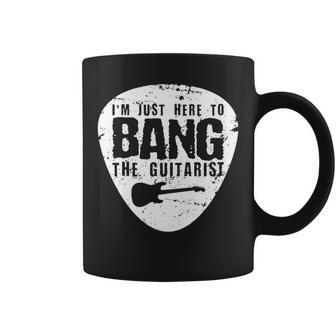 Funny Guitarist Wife Band Groupie Guitar Pick Funny Gifts For Wife Coffee Mug | Mazezy