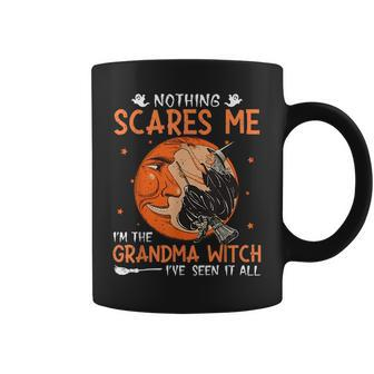 Funny Halloween Sayings Grandma Witch Scary Halloween Coffee Mug | Mazezy