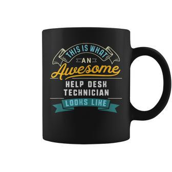 Help Desk Technician Awesome Job Occupation Coffee Mug | Mazezy