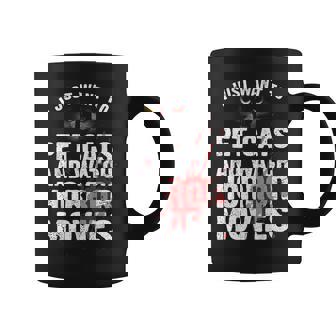 Horror Movie For Men Women Cat Lover Halloween Movie For Cat Lover Coffee Mug | Mazezy