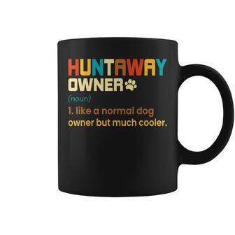 Huntaway Vintage Retro Dog Mom Dad Coffee Mug | Mazezy
