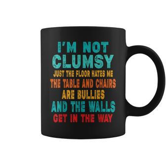 I'm Not Clumsy Sarcasm Saying Coffee Mug | Mazezy