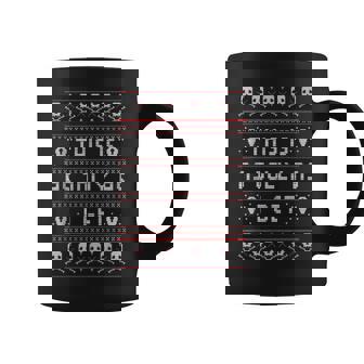 Introvert Emo Goth Christmas Coffee Mug - Thegiftio