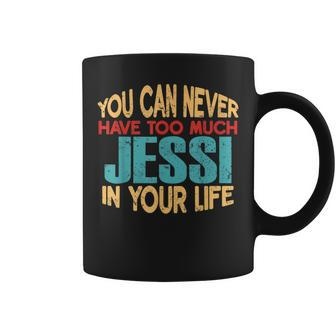 Funny Jessi Personalized First Name Joke Item Coffee Mug | Mazezy