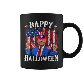 Funny Joe Biden Happy Halloween For Fourth Of July Men Woman Coffee Mug | Mazezy