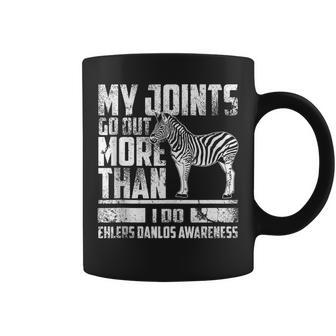 Funny Joints Go Out More Than I Do | Cute Ehlers Danlos Gift Gift For Women Coffee Mug - Thegiftio UK