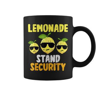 Funny Lemonade Stand Security Lemon Juice Sunglasses Coffee Mug | Mazezy