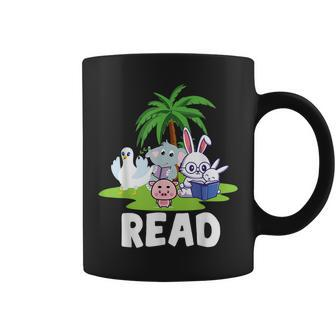 Funny Library Teacher Read Book Club Piggie Elephant Pigeons Gifts For Teacher Funny Gifts Coffee Mug | Mazezy