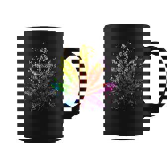 Funny Marijuana Weed Tie Dye 420 Cannabis Thc Lover Cousin Coffee Mug | Seseable UK