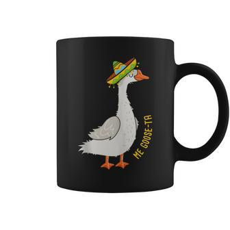 Funny Mexican Spanish Joke | Goose Pun | Me Goose-Ta Coffee Mug | Mazezy