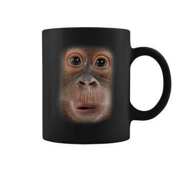 Monkey Face Chimpanzee Ape Zoo Animal Lover Coffee Mug - Seseable