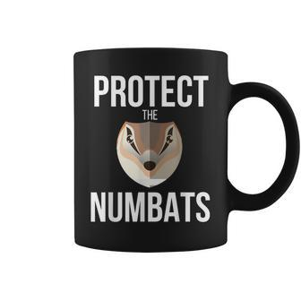 Numbat Graphic Banded Anteater Walpurti Australia Coffee Mug | Mazezy