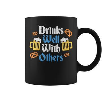 Oktoberfest Drinks Well With Others Coffee Mug - Thegiftio UK