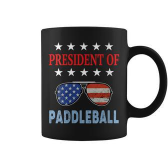 Paddleball Accessories Usa Flag Beach Saying Coffee Mug | Mazezy