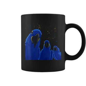 Funny Parrots Birds Hyacinth Macaw Coffee Mug | Mazezy DE