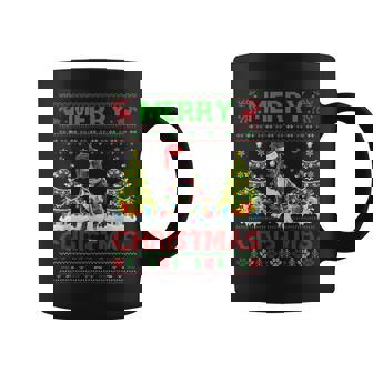 Pitbull Christmas Ugly Sweater Pitbull Xmas 2022 Coffee Mug - Seseable