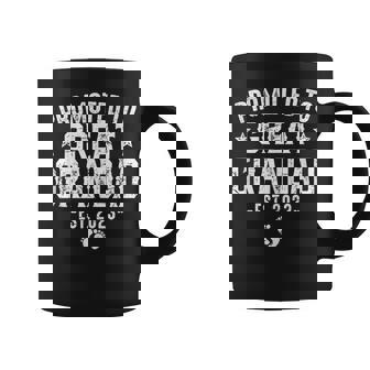 Funny Promoted To Great Grandad 2023 Vintage New Daddy Daddy Funny Gifts Coffee Mug | Mazezy