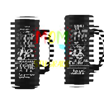 Funny Proud Mom Of A Class Of 2023 5Th Grade Graduate Coffee Mug - Thegiftio