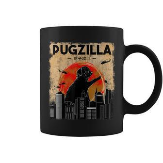 Pug Owner Pugzilla Dog Lover Pug Coffee Mug - Monsterry AU