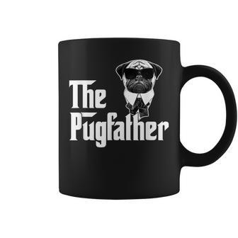 Funny Pug Owner The Pugfather Father Gift Dog Lovers Owner Coffee Mug | Mazezy