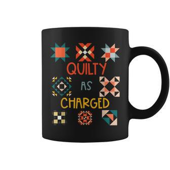 Funny Quilty As Charged Coffee Mug - Seseable
