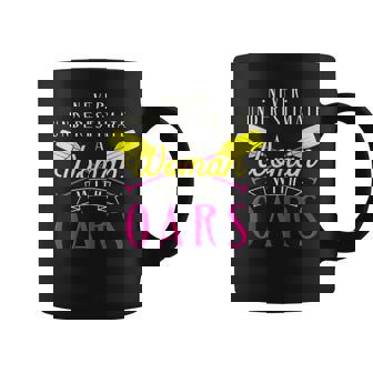 Quote Never Underestimate A Woman With Oars Coffee Mug - Thegiftio