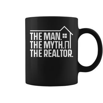 Funny Real Estate Design For Realtor Men Real Estate Agent Coffee Mug - Seseable