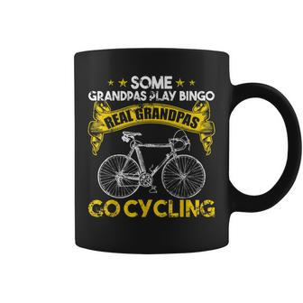 Funny Real Grandpa Bicycle Biking Vintage Gift Gift For Mens Coffee Mug | Mazezy